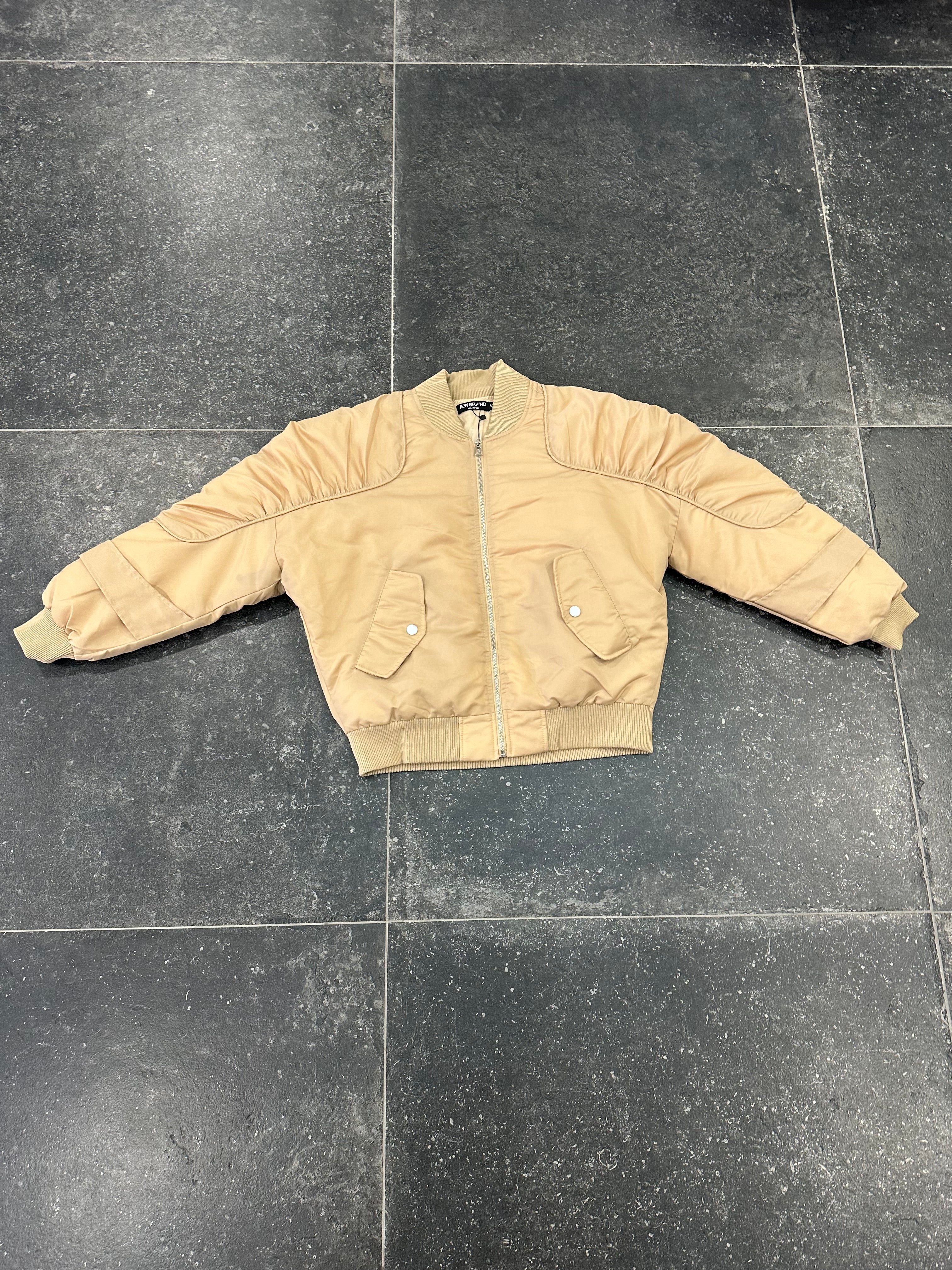 Bomber basic beige