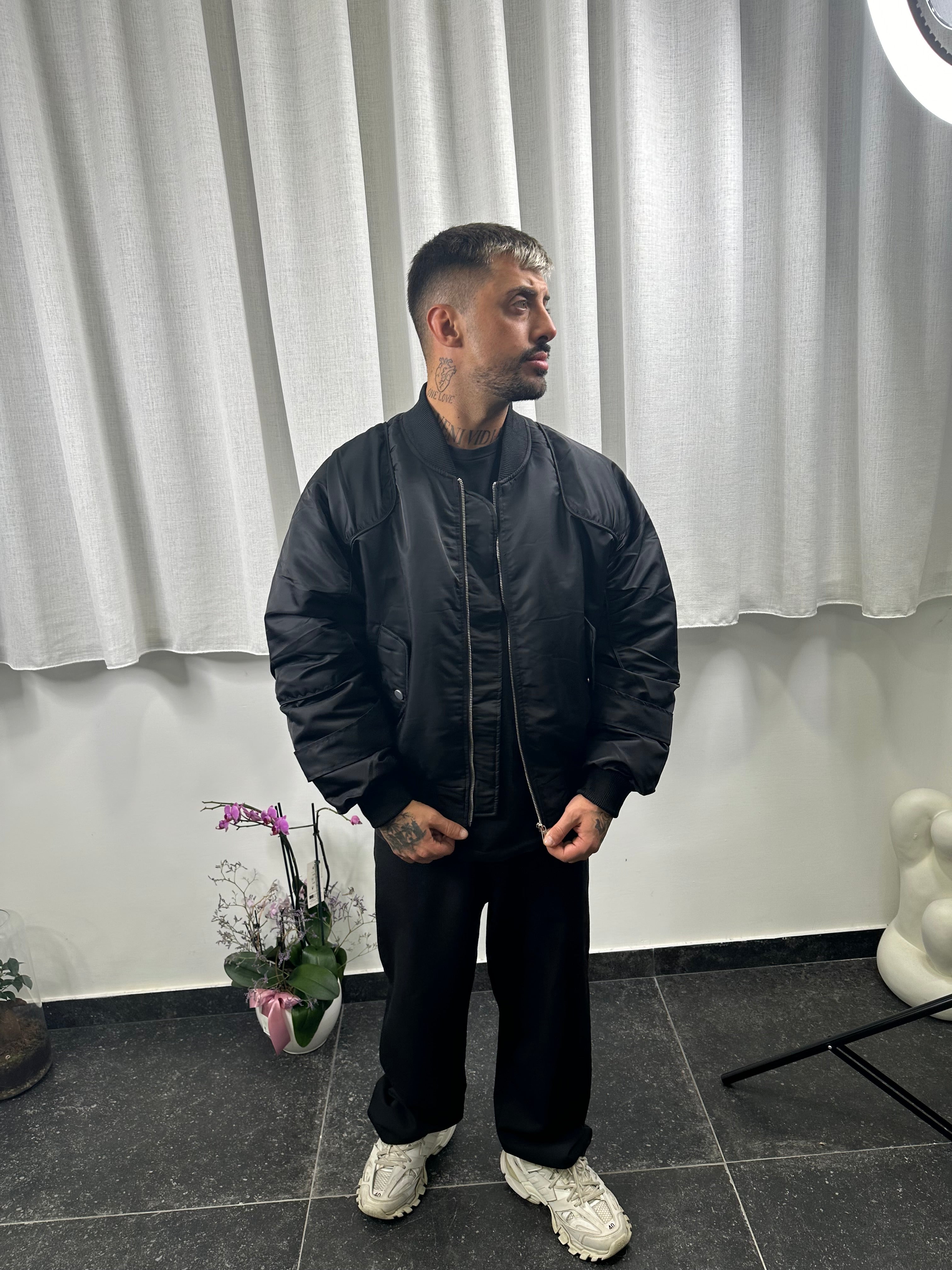 Bomber basic nero