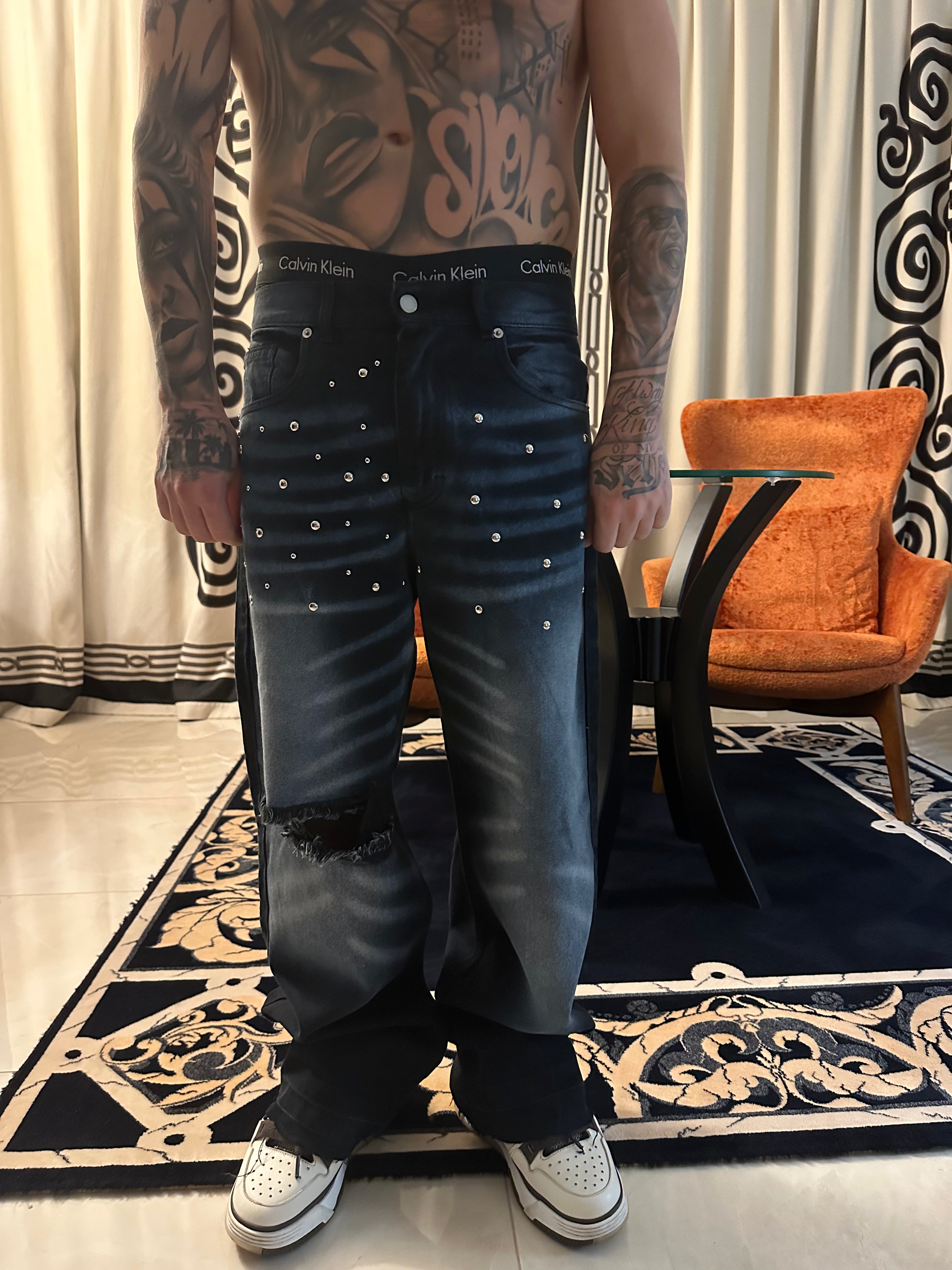 BAGGY IRON BLUE